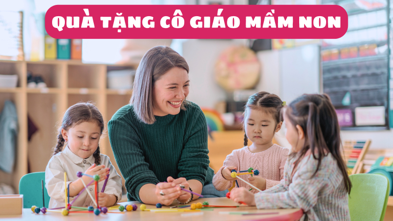 quà tặng cô giáo mầm non