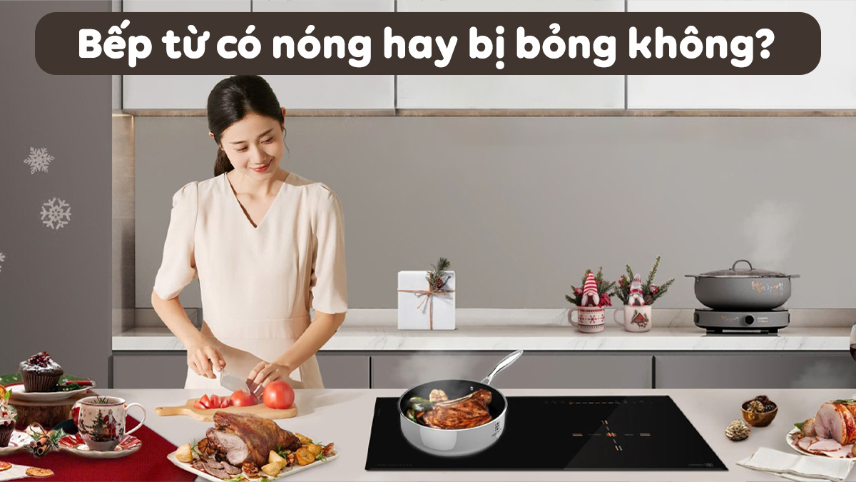 bếp từ có nóng không