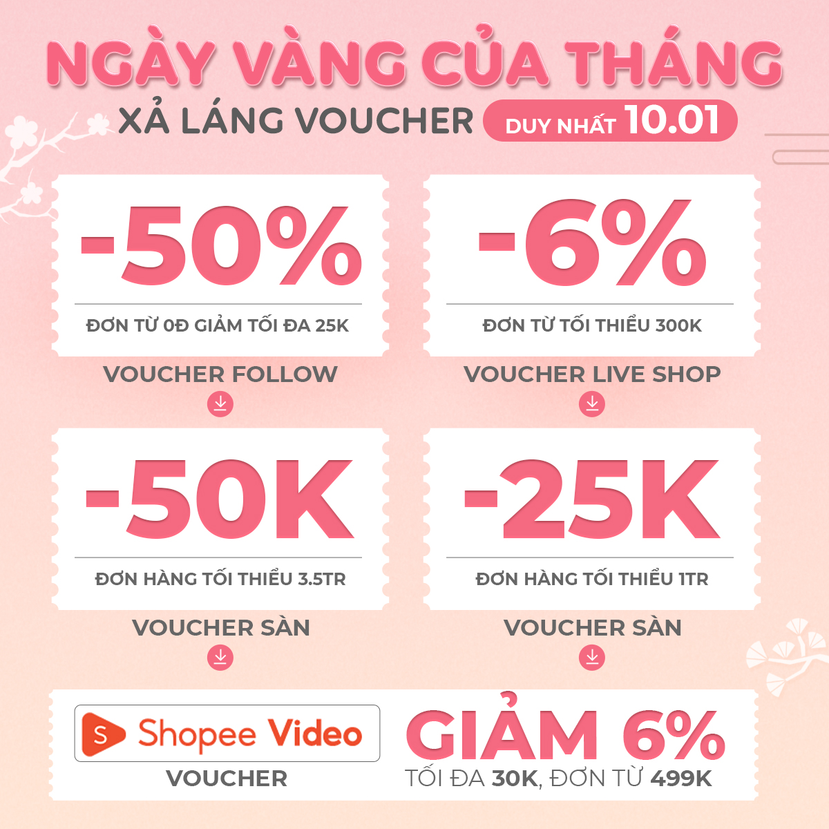 Hàng trăm voucher xịn sò gửi tặng khách hàng mừng ngày thương hiệu Hawonkoo.