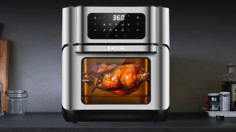 Roler RA-3116A là mẫu nồi chiên không dầu 12 lít phù hợp cho gia đình trên 6 thành viên