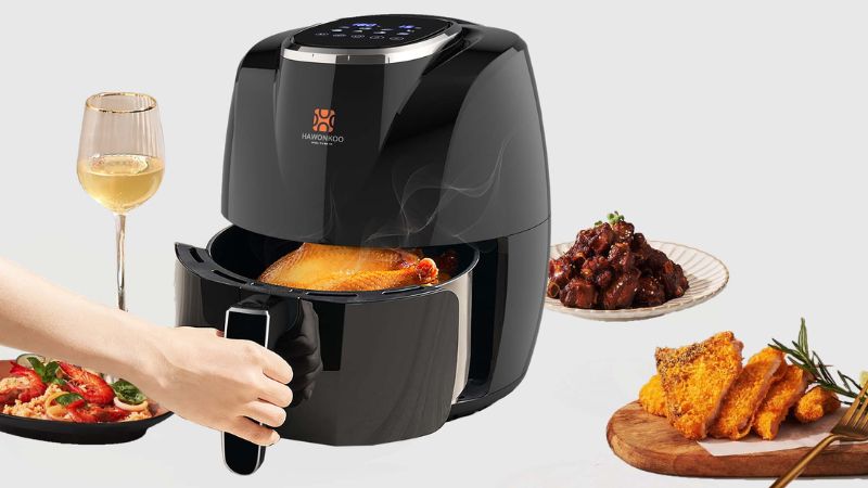 Top #7 nồi chiên không dầu 4.5 lít Gọn - Bền - Tốt