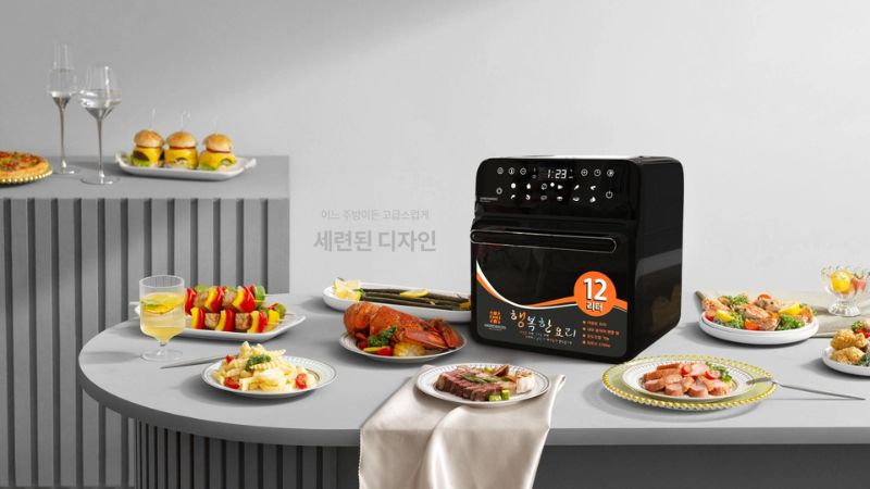 TOP 10 nồi chiên không dầu dễ vệ sinh