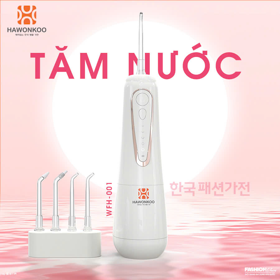 Máy tăm nước của Hawonkoo món quà ý nghĩa giúp bạn gửi gắm lời chúc sức khỏe đến đấng sinh thành