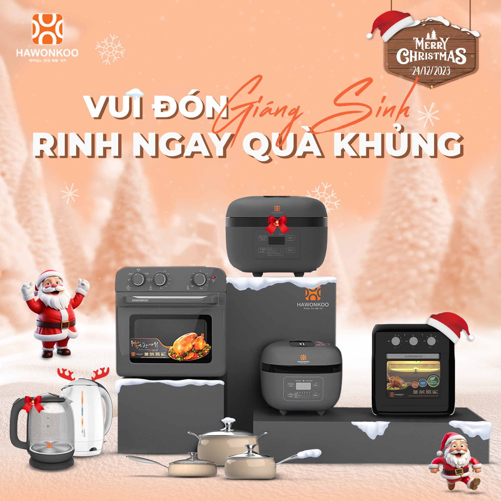 Mua đồ gia dụng tại Hawonkoo