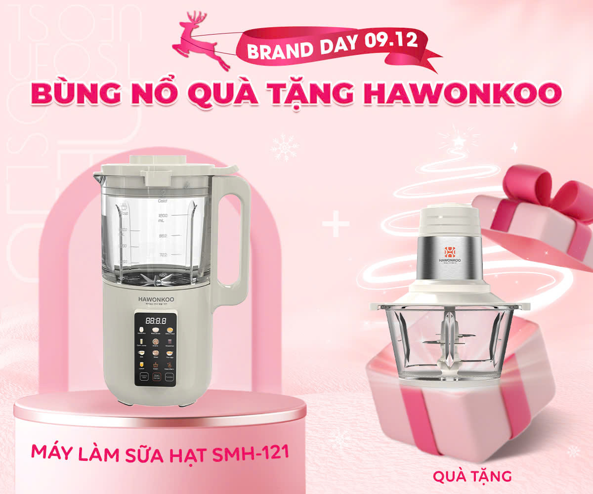 sale Máy làm sữa hạt Hawonkoo SMH-121